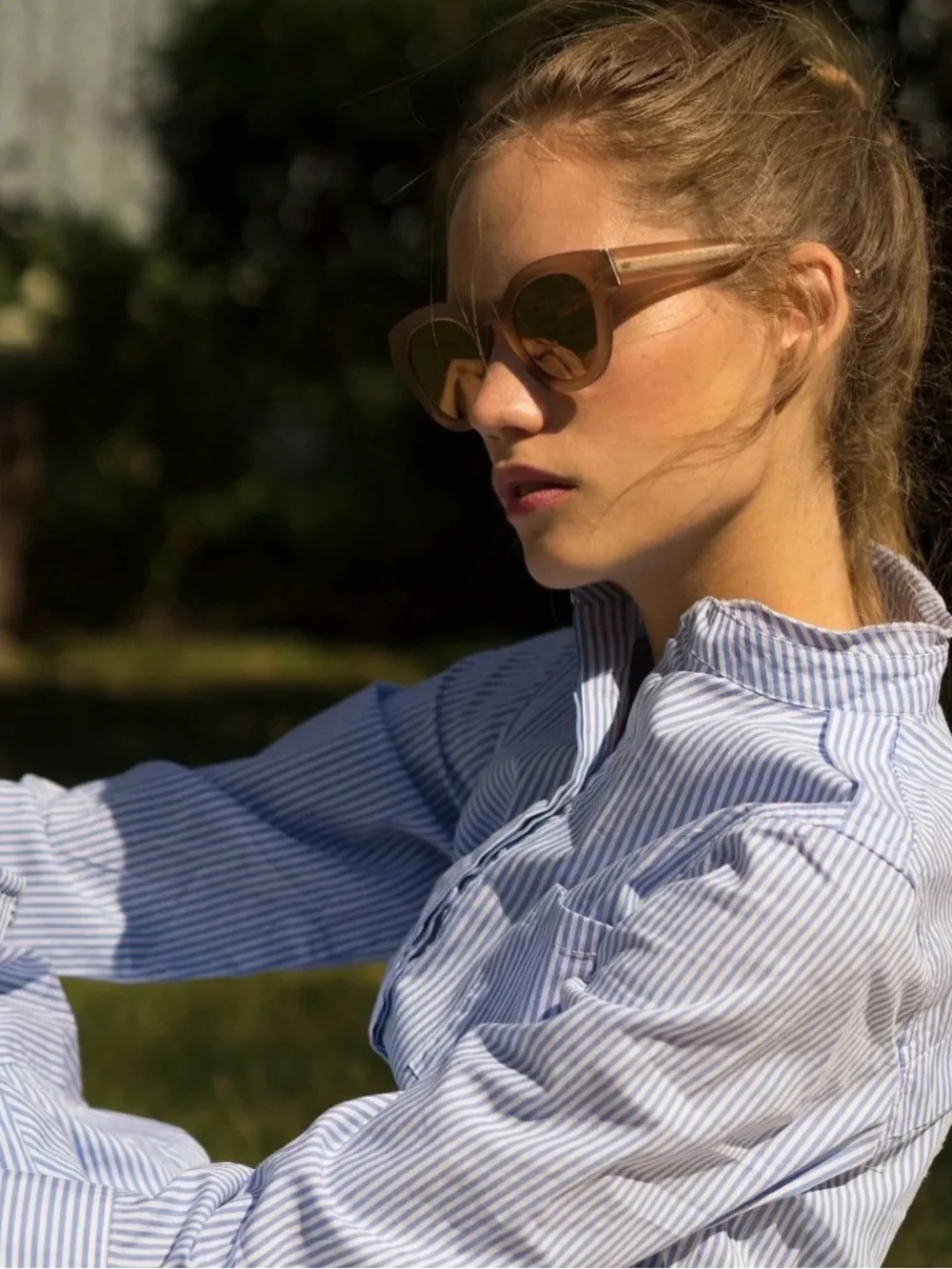 Aperçu Le Rond Sunglasses in Tisane